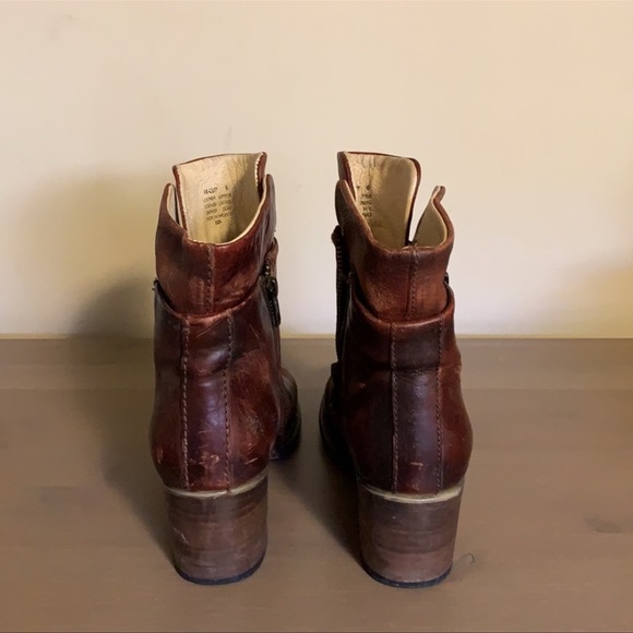 Freebird by Steven “Che” Cognac Brown Handcrafted Leather Boots - Women’s Size 6 - Picture 5 of 10